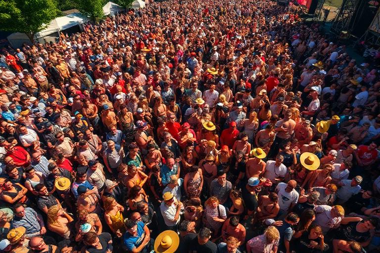 Normal Crowd PhotoDemographics — AI Crowd Analytics for Live Events